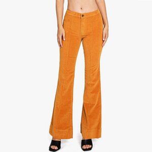 Angry Rabbit Corduroy Pin tuck detail Flare